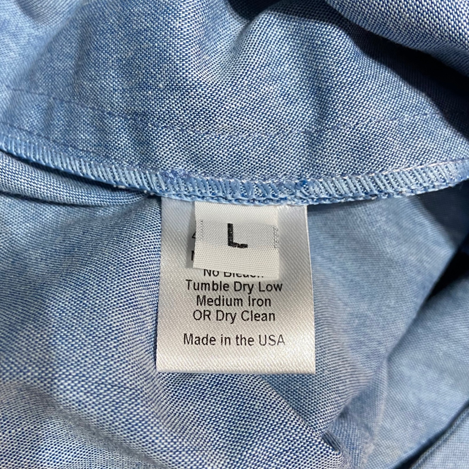 Soludos Light Blue Chambray Wide Leg Jumpsuit Square Neck Nwt Womens L Usa — image 5 of 8